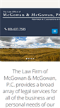 Mobile Screenshot of mcgowanpc.com